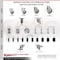 Service Caster 5 Inch 316SS Gray Polyurethane Swivel 3/4 Inch Expanding Stem Caster Set SCC SCC-SS316EX20S514-PPUB-34-4 - alternate 4